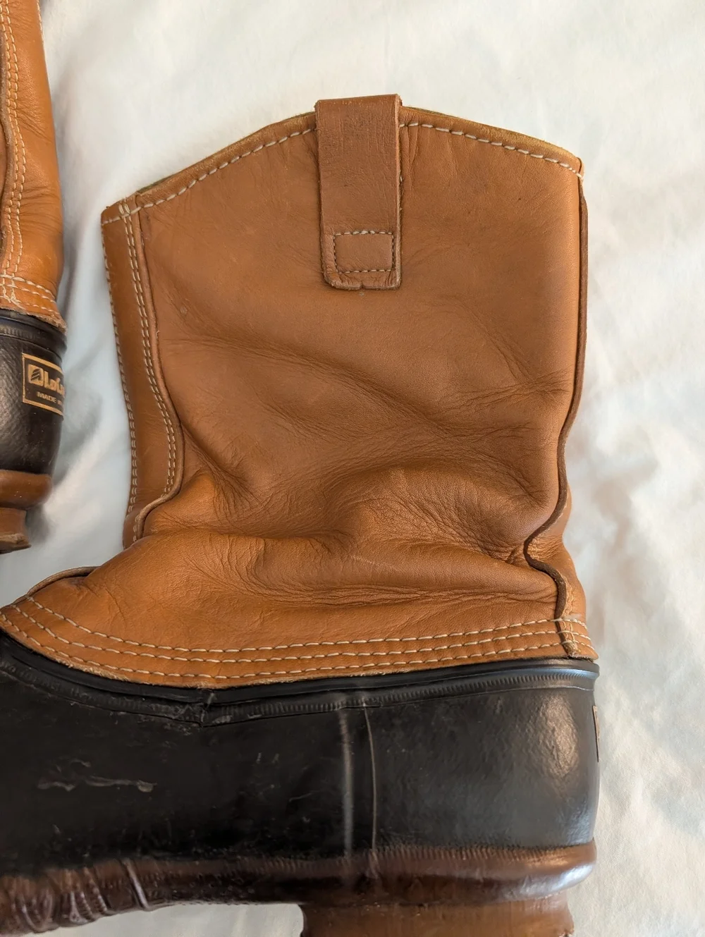 La Crosse Leather Outdoorsman Waterproof Workboot Steel Shank Thinsulate Size 10